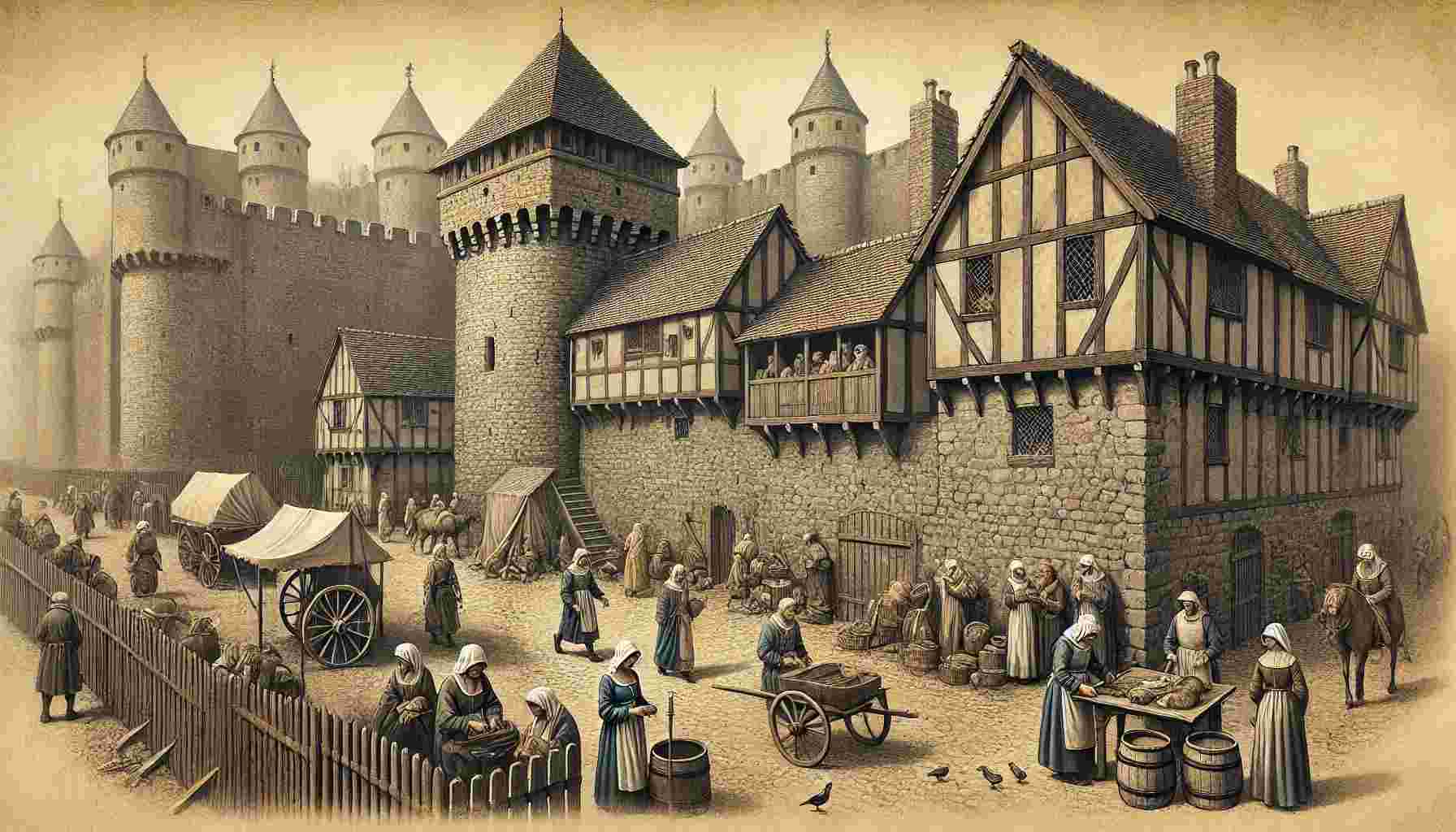 ¿Cómo era la vida cotidiana dentro de un castillo medieval? Secretos y Realidades de la Vida tras las Murallas