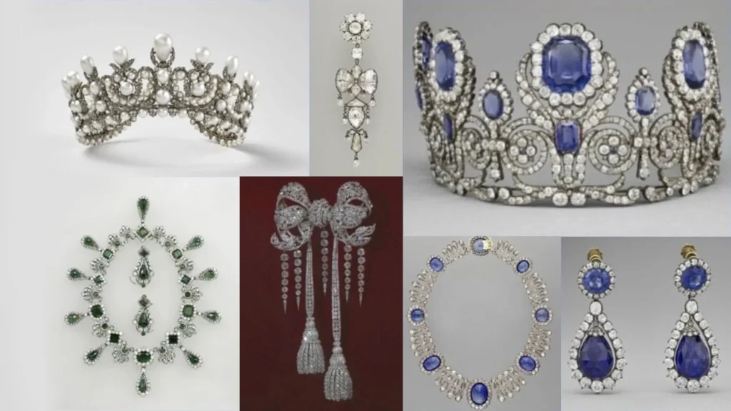 Joyas de la Corona francesa robadas del Museo del Louvre en octubre de 2025.